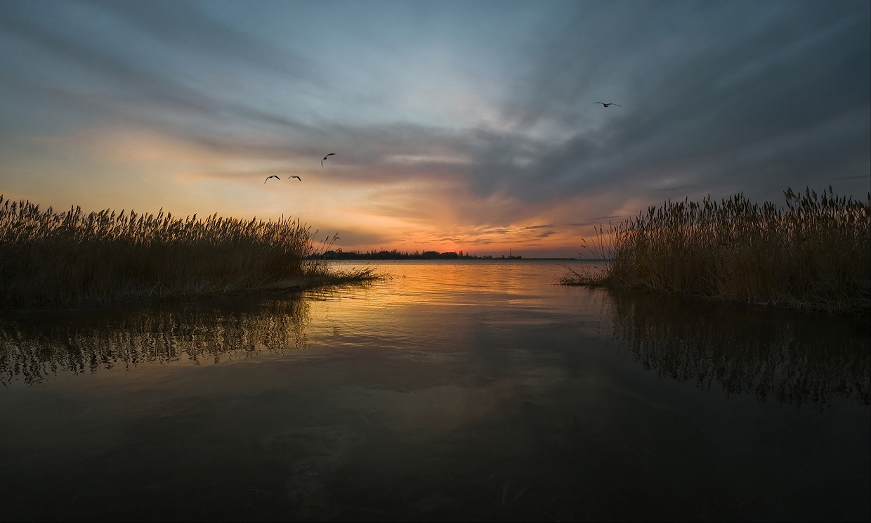 photo "***" tags: landscape, sunset