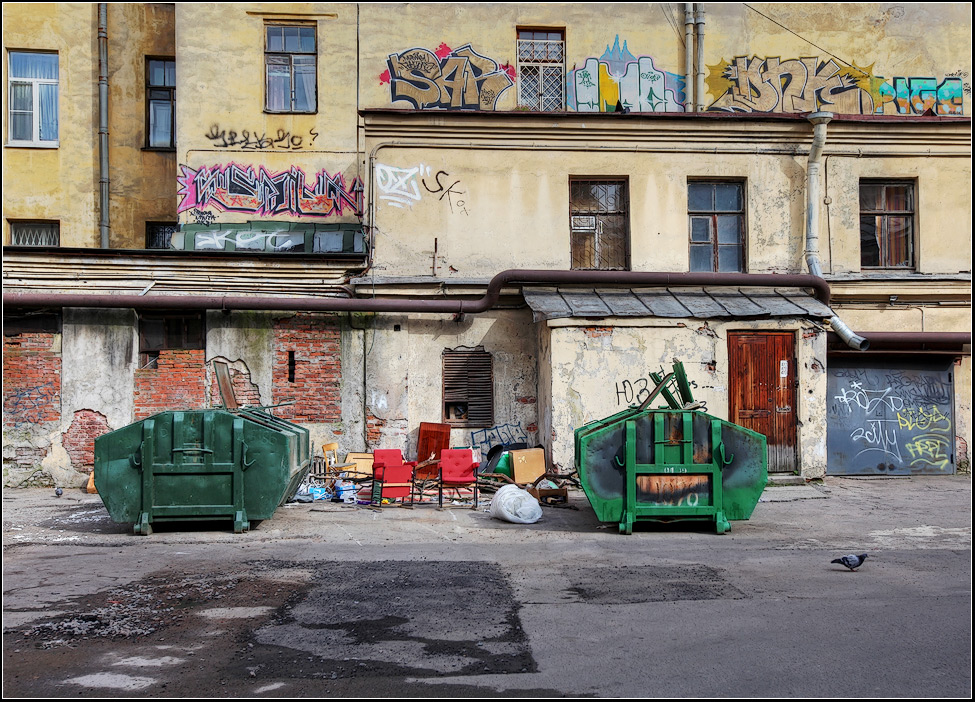 фото "Питерский дворик" метки: город, жанр, 