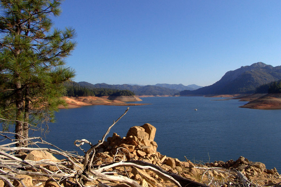 photo "Shasta Lake" tags: landscape, mountains, water