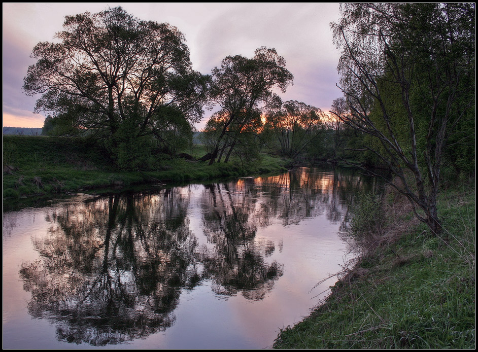 photo "Spring Dawn" tags: landscape, sunset, water