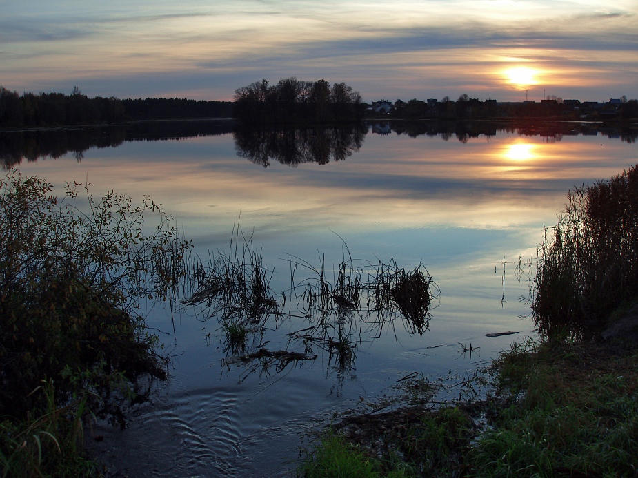 photo "***" tags: landscape, sunset, water