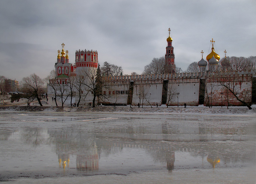 фото "Новодевичий ранней весной..." метки: пейзаж, весна