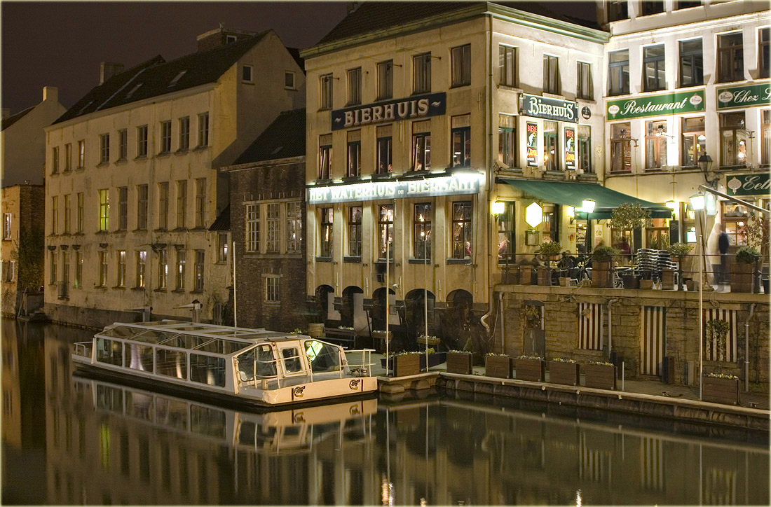 фото "One Night In Ghent" метки: архитектура, пейзаж, вода