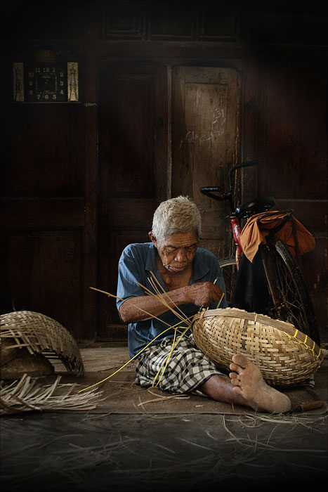 photo "bamboo set" tags: portrait, man