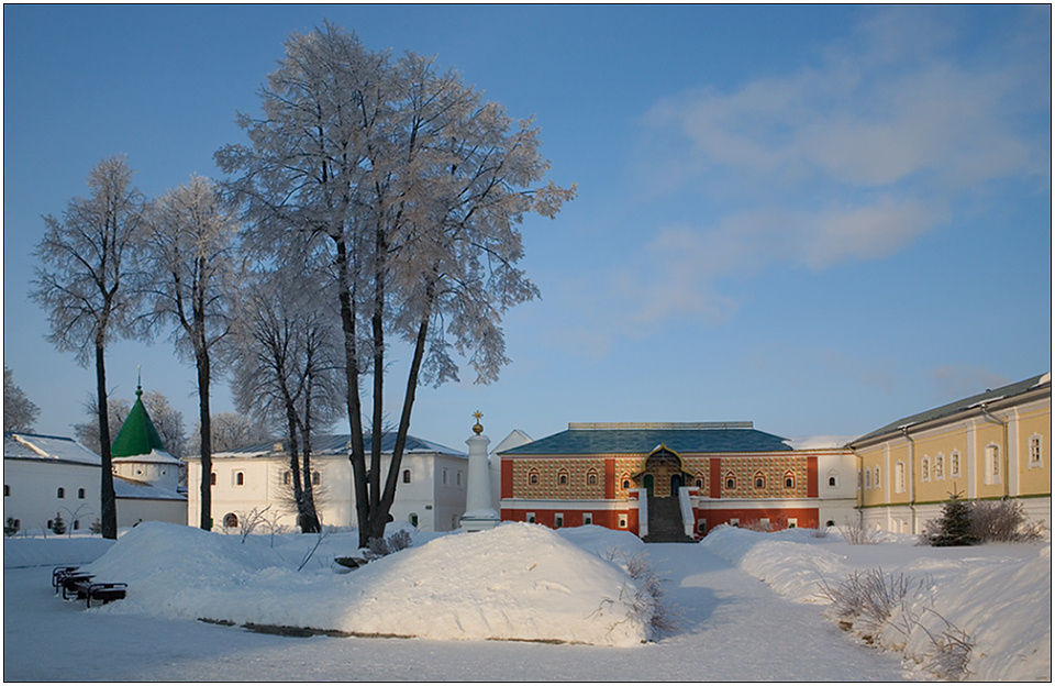 фото "Палаты бояр Романовых" метки: архитектура, пейзаж, зима