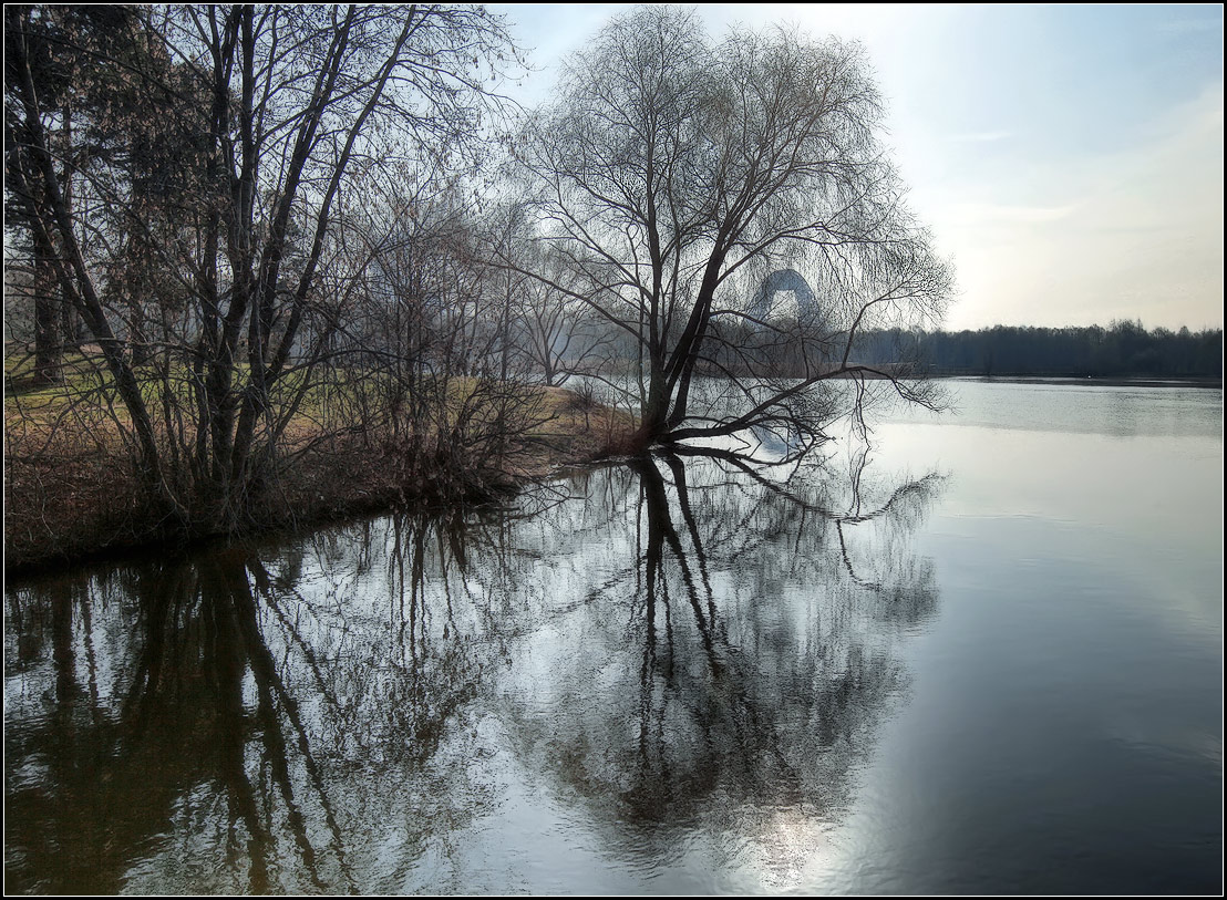 фото "Весенний контражур" метки: пейзаж, весна, вода