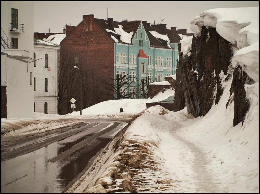 фото "Выборг. Весна. Пасмурно." метки: архитектура, город, пейзаж, 