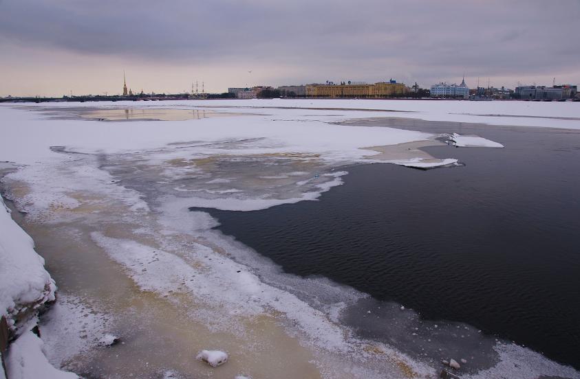 photo "На Неве весной" tags: landscape, spring