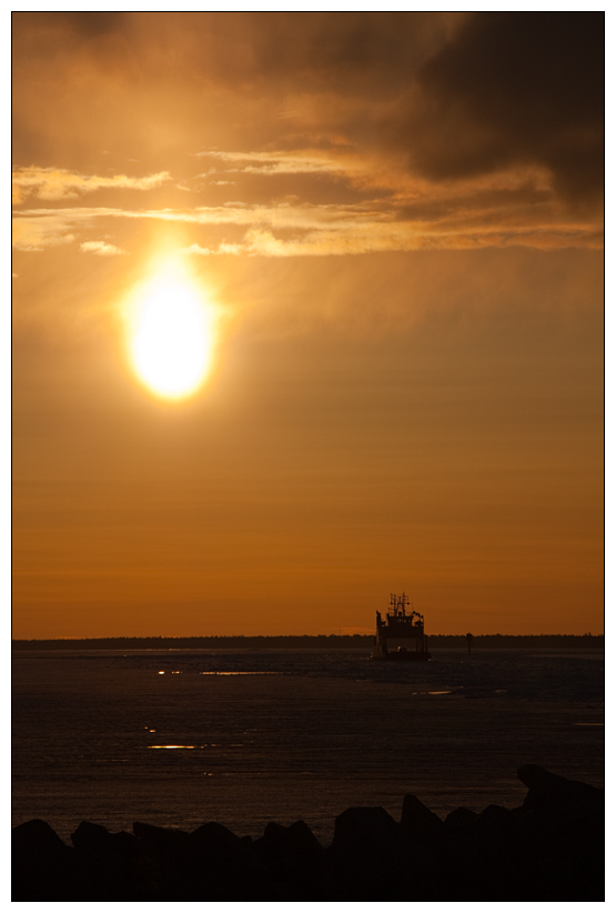 photo "Sunset at Riutunkari" tags: landscape, spring, sunset