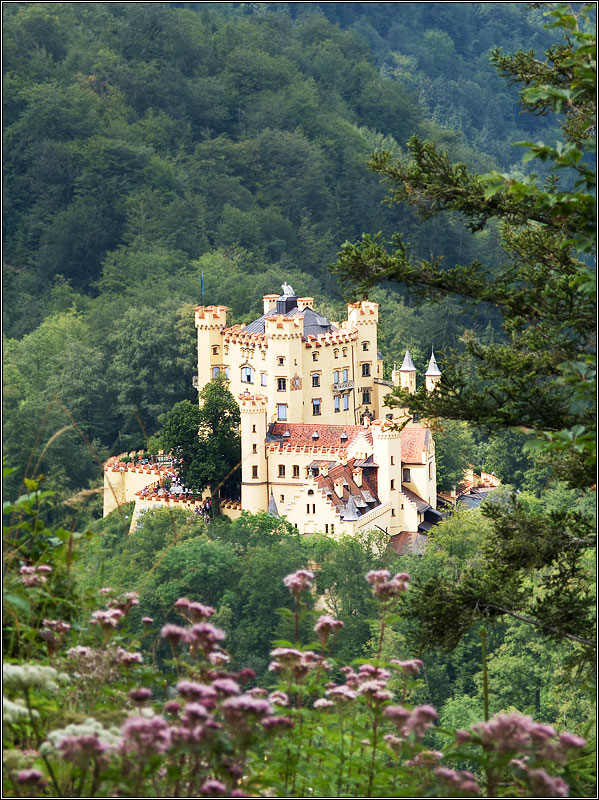 photo "Hohenschwangau" tags: architecture, landscape, 