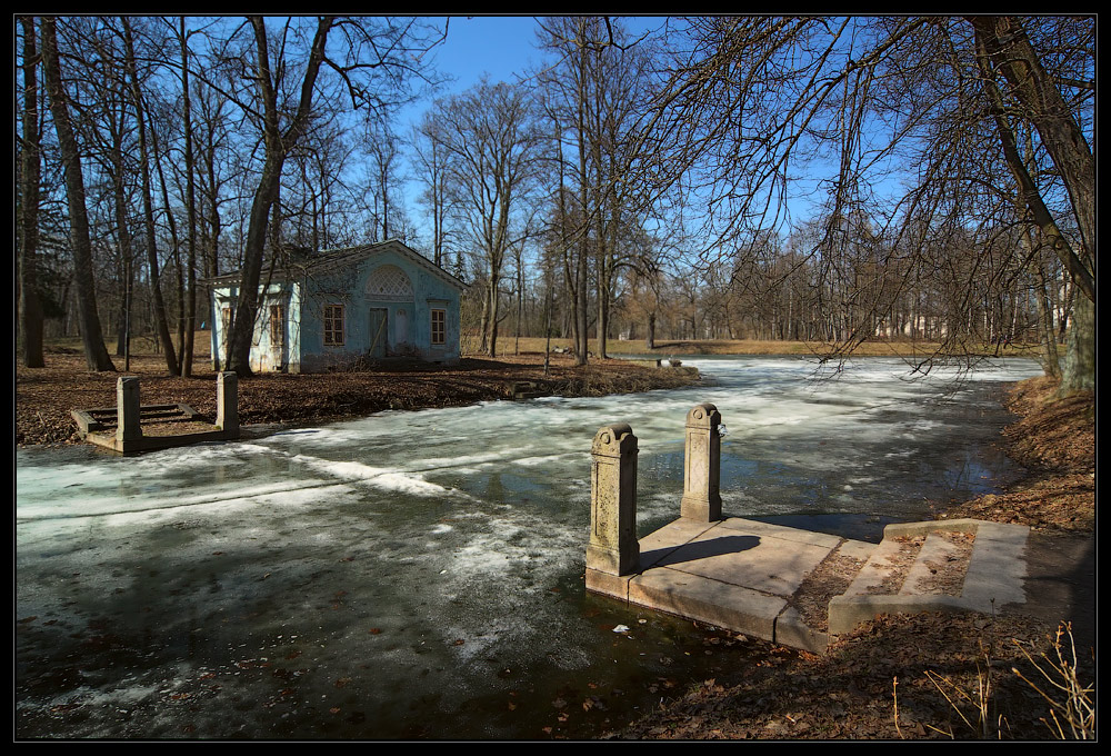 фото "Контрасты весеннего парка 2" метки: пейзаж, весна, вода