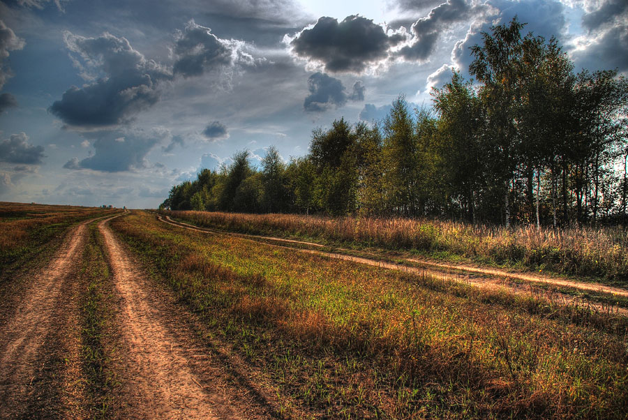 фото "Перспектива" метки: пейзаж, облака, осень