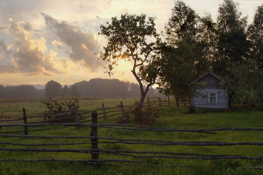 photo "***" tags: landscape, summer, sunset