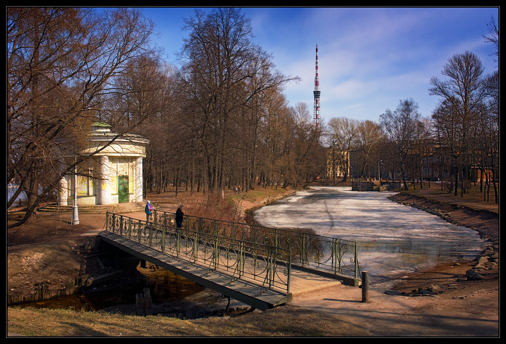 фото "Лопухинский сад" метки: архитектура, пейзаж, весна