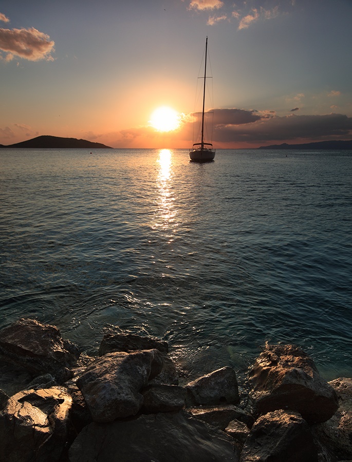 photo "Crete Sunset" tags: landscape, sunset, water