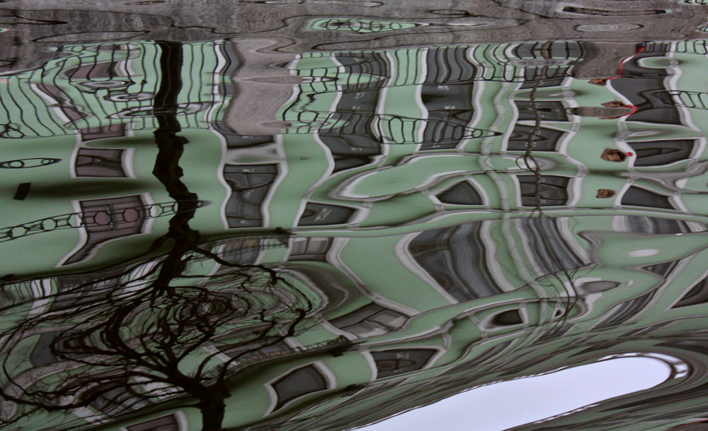 фото "Кривое зеркало" метки: пейзаж, абстракция, вода