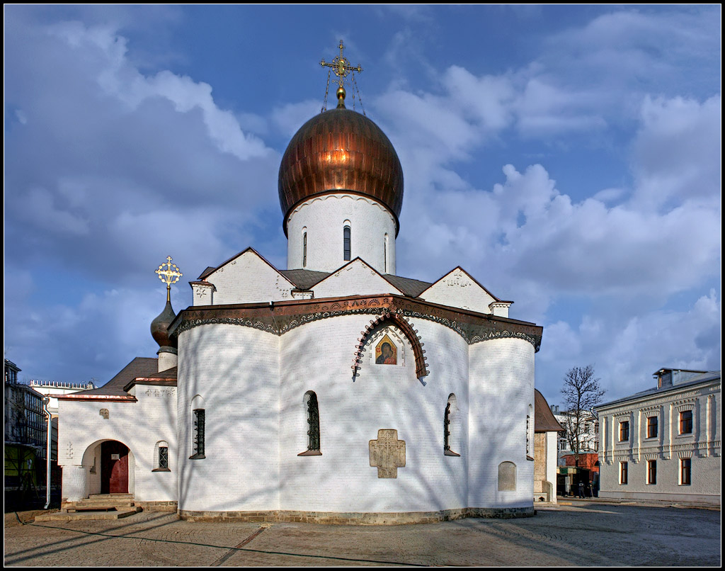 фото "Москва. Марфо-Мариинская обитель" метки: архитектура, пейзаж, весна