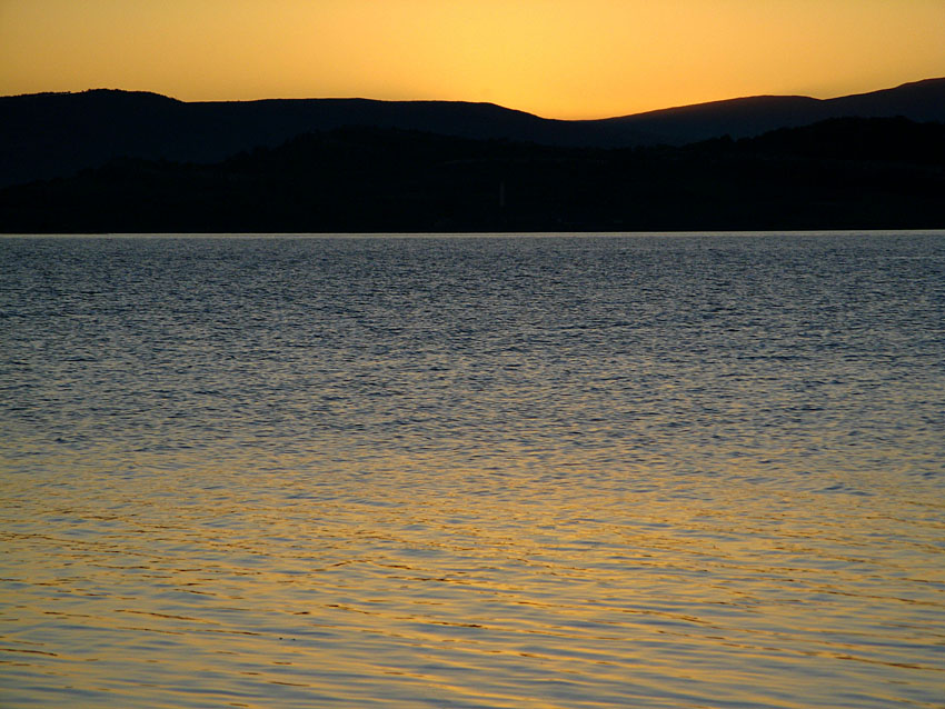 photo "Dead Calm" tags: landscape, sunset, water