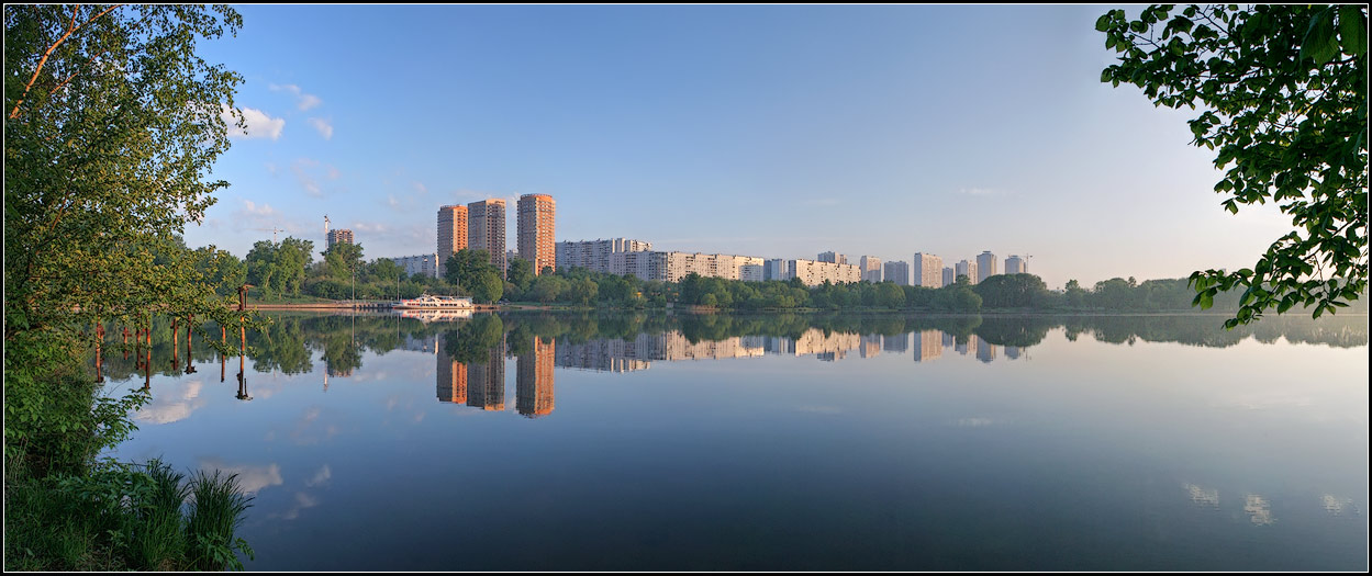 фото "Весенняя панорама" метки: пейзаж, весна, вода