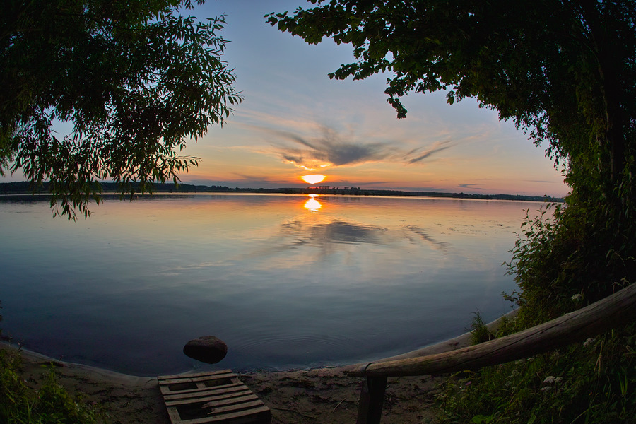 photo "***" tags: landscape, sunset