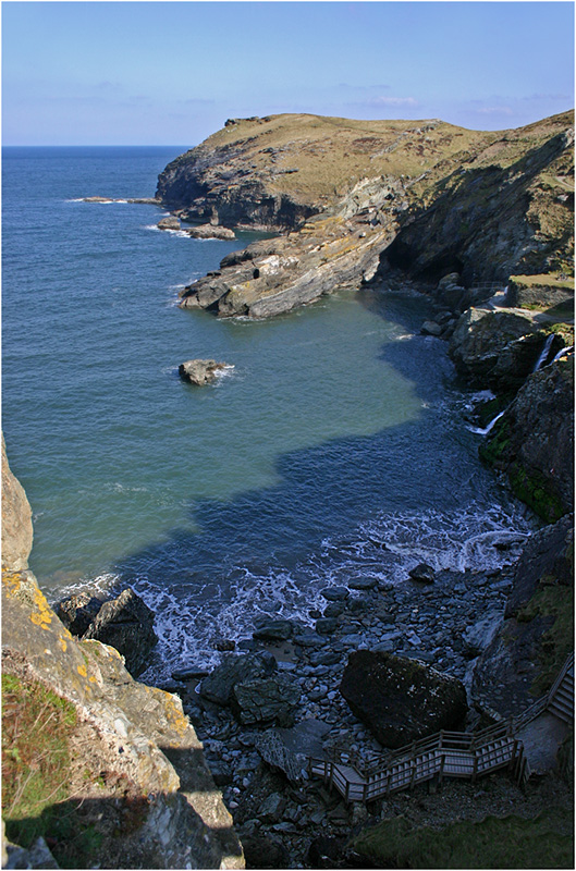 photo "Ladder to the sea." tags: travel, fragment, 