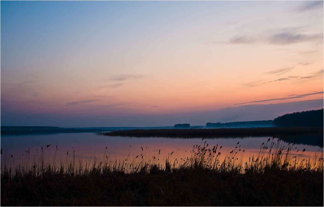 фото "Рыбацкие зори..(The Sundown on fishing...)" метки: пейзаж, весна