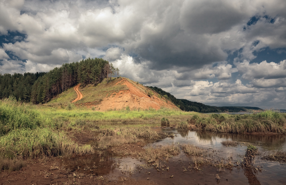 фото "Есть на Каме утес" метки: пейзаж, лето