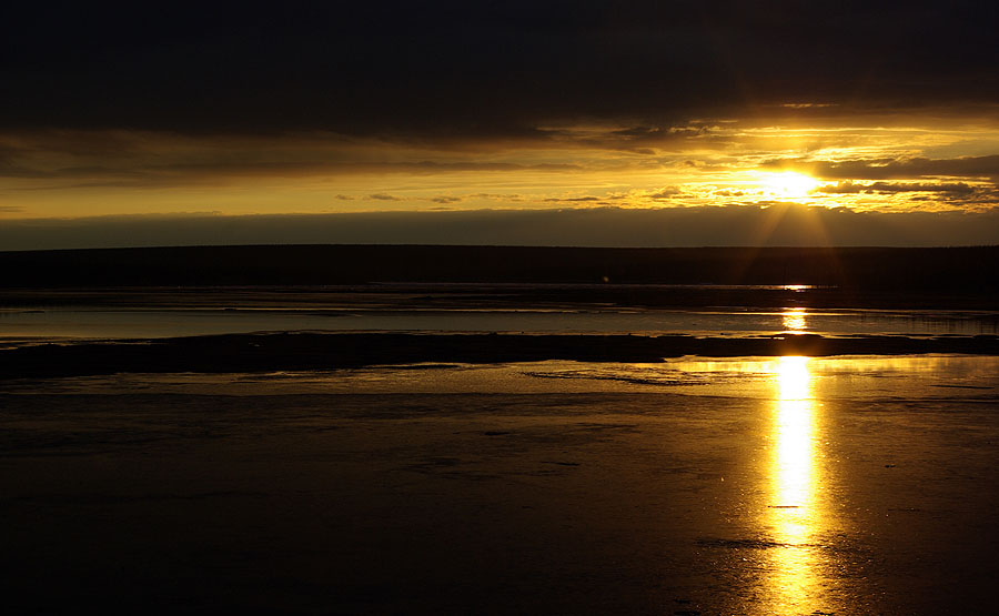 photo "***" tags: landscape, sunset, water