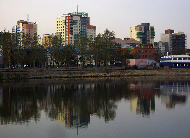 photo "Quay evening" tags: architecture, landscape, 