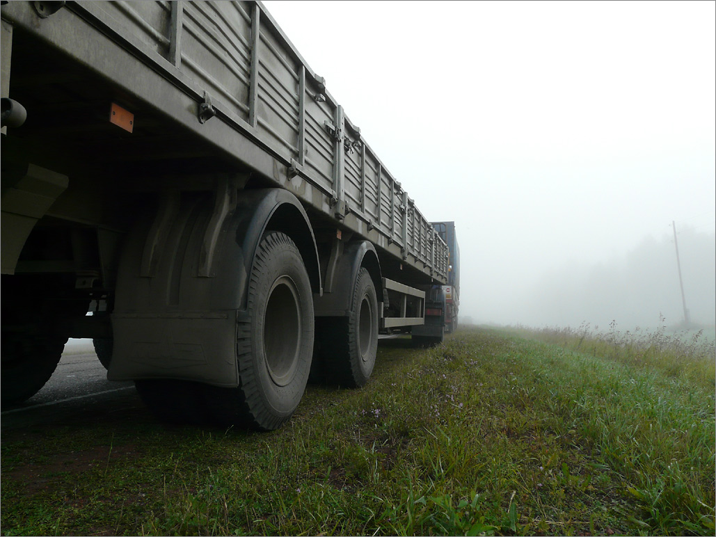 photo "morning on the road (2)" tags: genre, technics, 