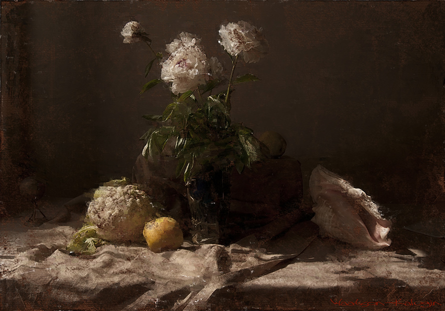 фото "Still-life with peonies" метки: натюрморт, 