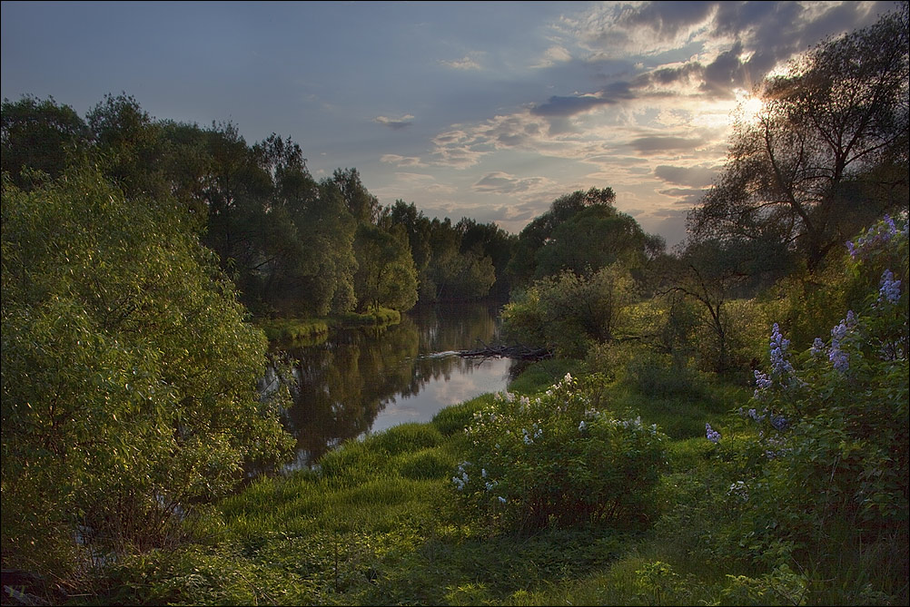 фото "майский вечер" метки: пейзаж, 