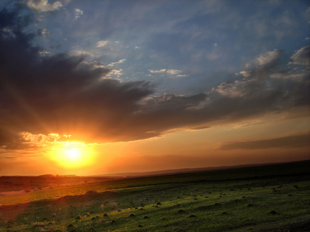 photo "... Look ..." tags: landscape, sunset