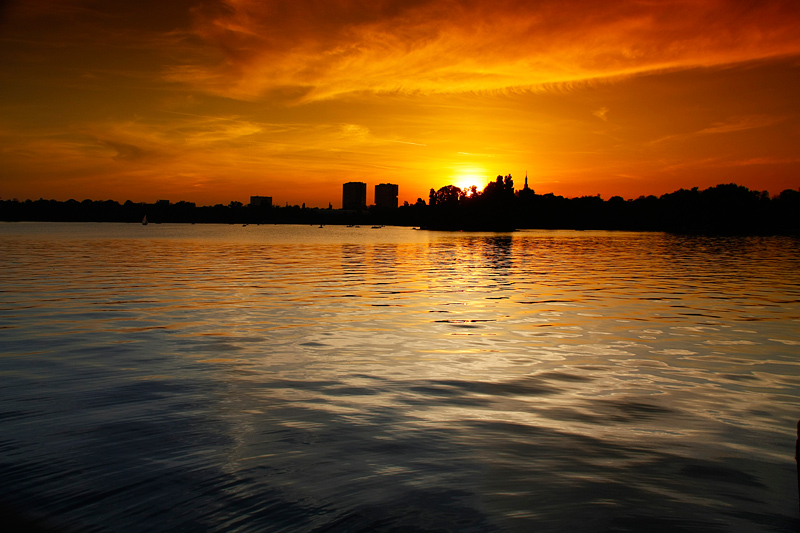 фото "Sunset colors / Цвета заката" метки: пейзаж, закат, лето