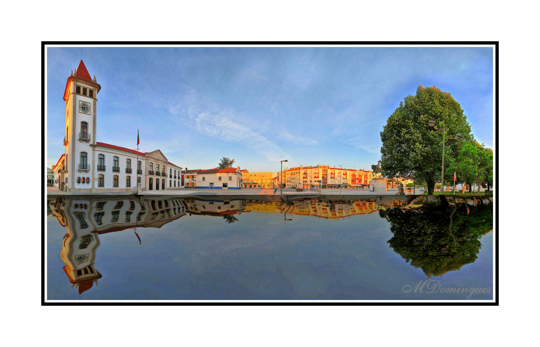 photo "the edge of the pond" tags: architecture, montage, landscape, 