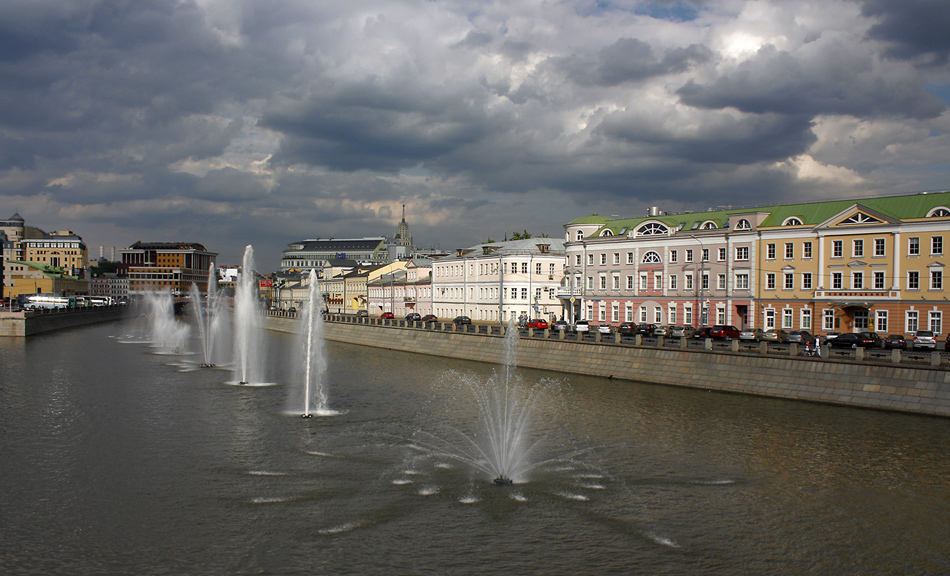 photo "Moscow fountains." tags: city, 