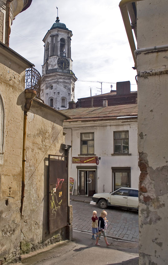 photo "old Vyborg" tags: genre, city, 