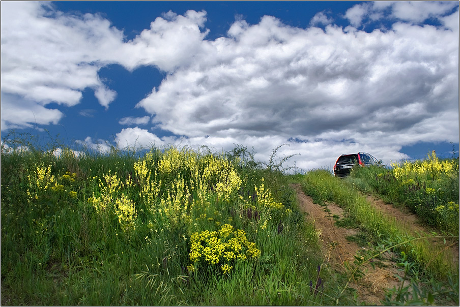 photo "***" tags: landscape, clouds, summer