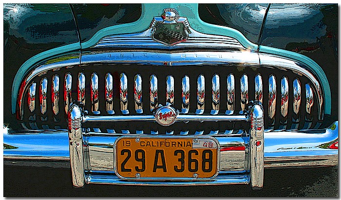 photo "Buick Grille" tags: technics, old-time, 