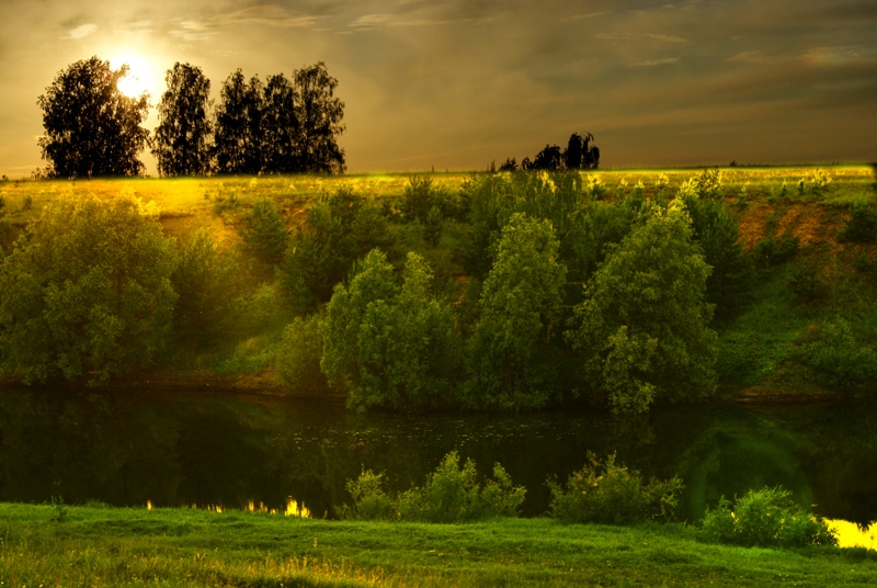 photo "***" tags: landscape, sunset