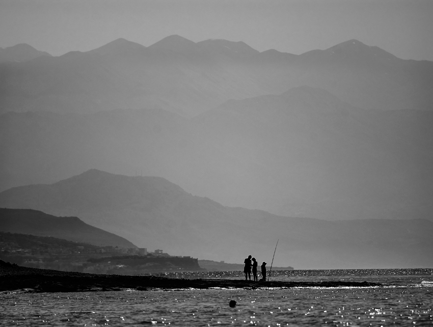 фото "Fishing in Crete" метки: пейзаж, 