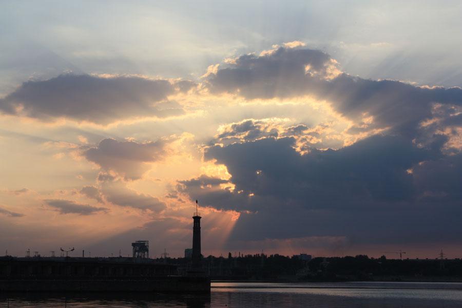 photo "Sunset" tags: landscape, clouds, night