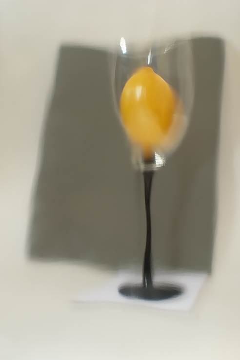 photo "Lemon & Glass." tags: abstract, still life, 