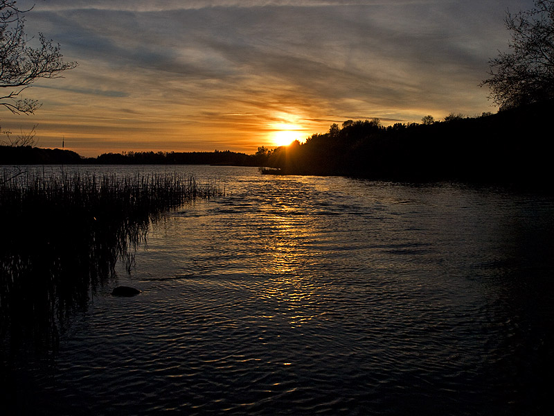 photo "Sunset at the Lake" tags: landscape, sunset