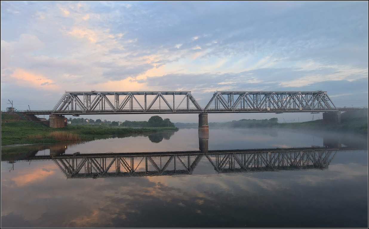 photo "Bridge" tags: landscape, summer, water