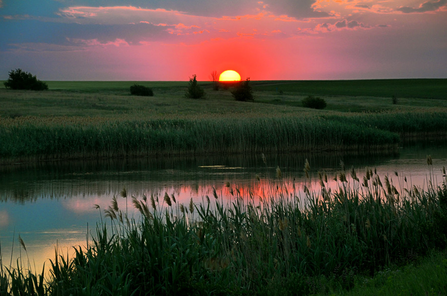 photo "***" tags: landscape, sunset