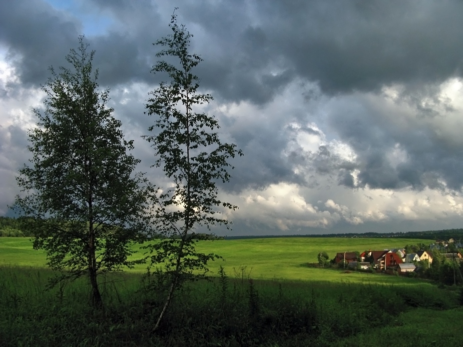 photo "About June weather" tags: landscape, clouds, summer
