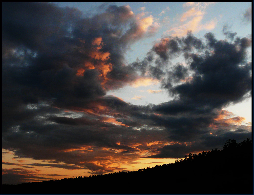 photo "painting in the sky" tags: landscape, clouds, sunset