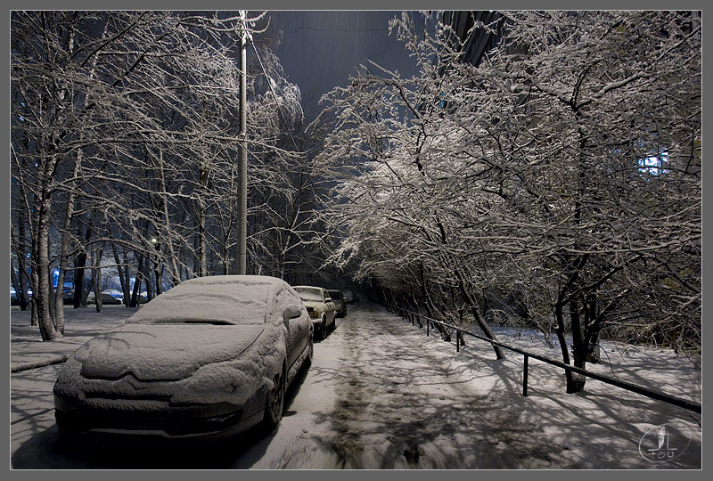 photo "Moscow" tags: landscape, city, winter