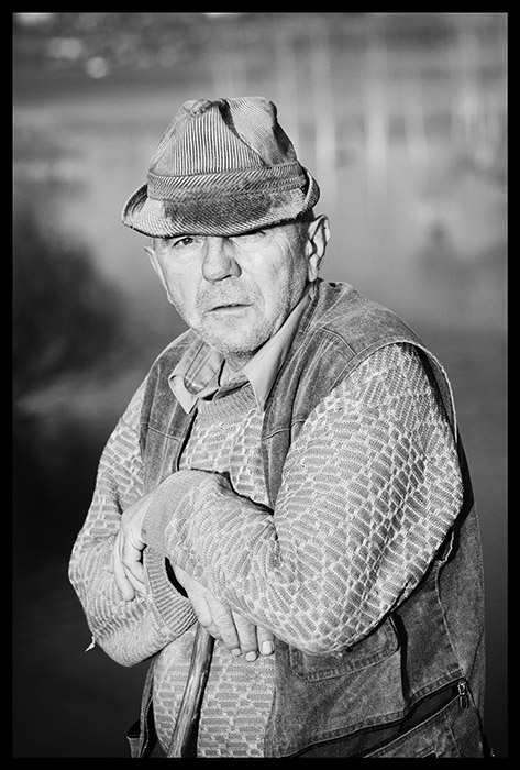 photo "Old man" tags: portrait, black&white, 
